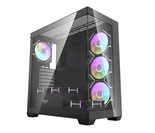 DarkFlash DS900 Black + fans - 1283559 - zdjęcie